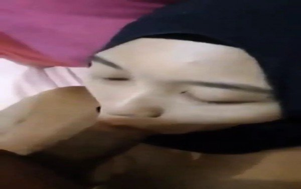Hijab muslim sepong terangsang